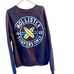 Hollister Navy Blue Sweatshirt